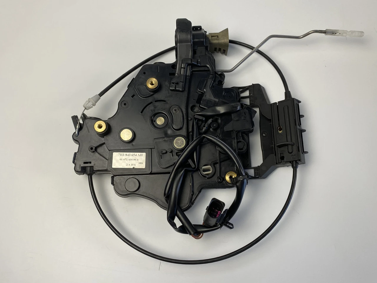 Замок зсувних дверей правий VW T5 Фольксваген Т5 2003-2010. 7H3843654AH | ZAVTO.market