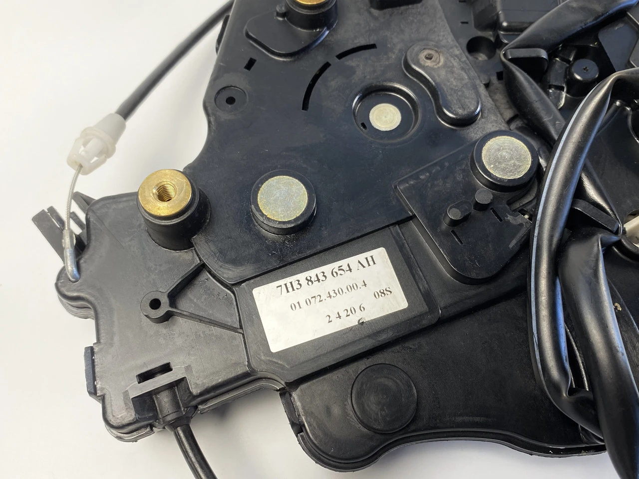 Замок зсувних дверей правий VW T5 Фольксваген Т5 2003-2010. 7H3843654AH - фото 1