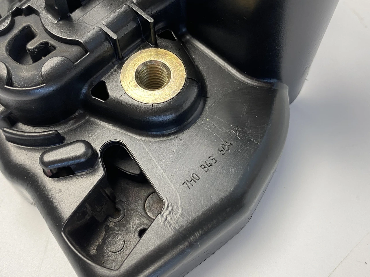 Замок (заскочка) бічних зсувних дверей VW T5 2003-2010 Фольксваген Т5 7H0843604K - фото 2