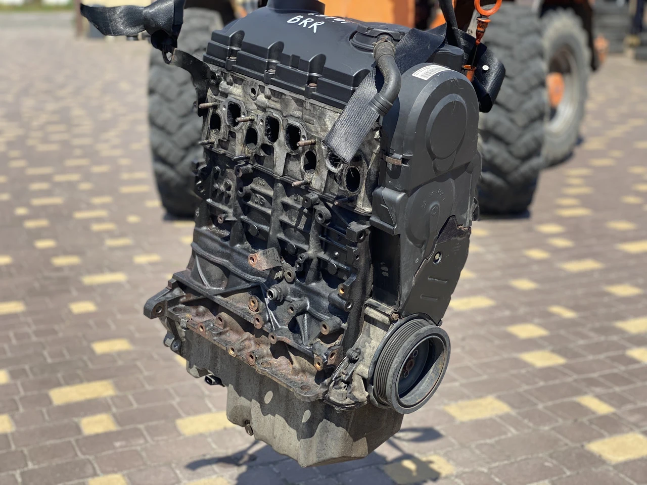 Двигун VW T5 1.9TDI BRR 2003-2010 Мотор Фольксваген Т5 - фото 1