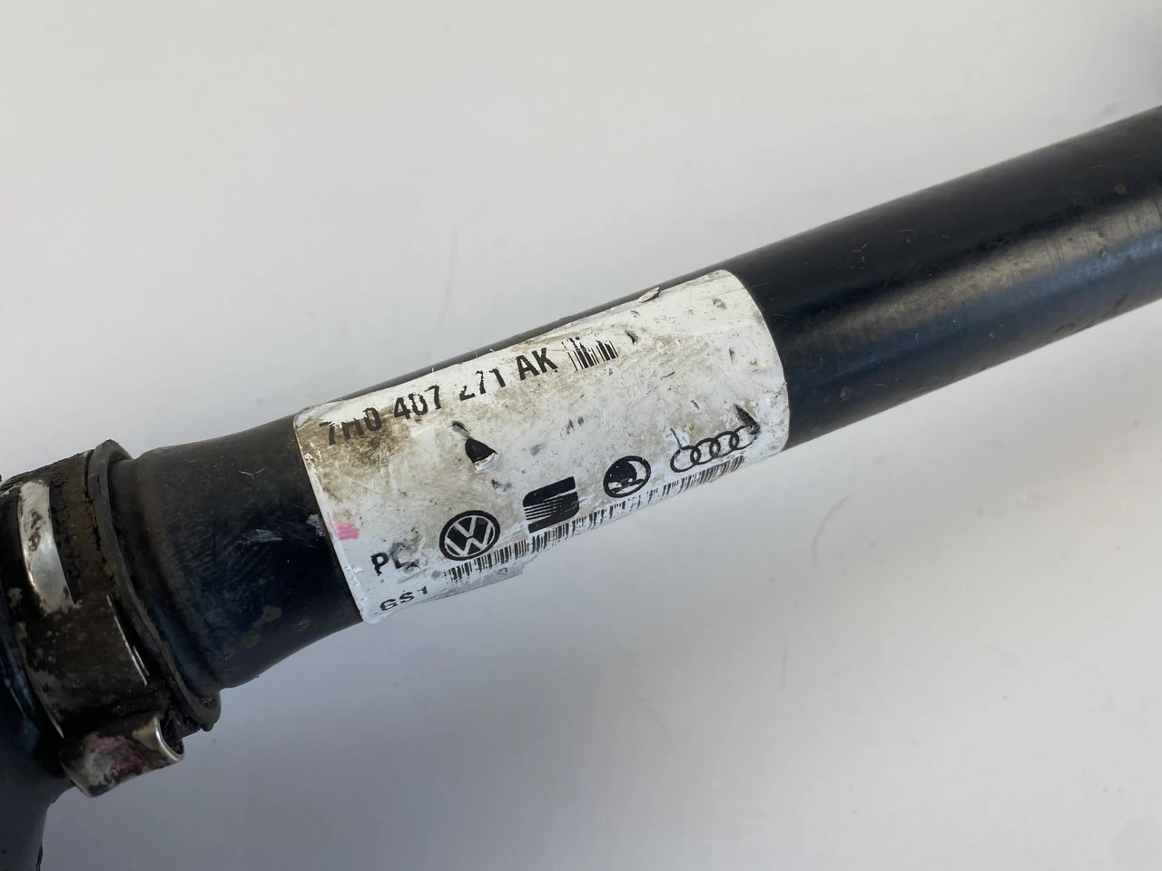 Напівось передня ліва VW T5 1.9TDI 2.0 2004-2015 Фольксваген Т5 7H0407271AK - фото 1