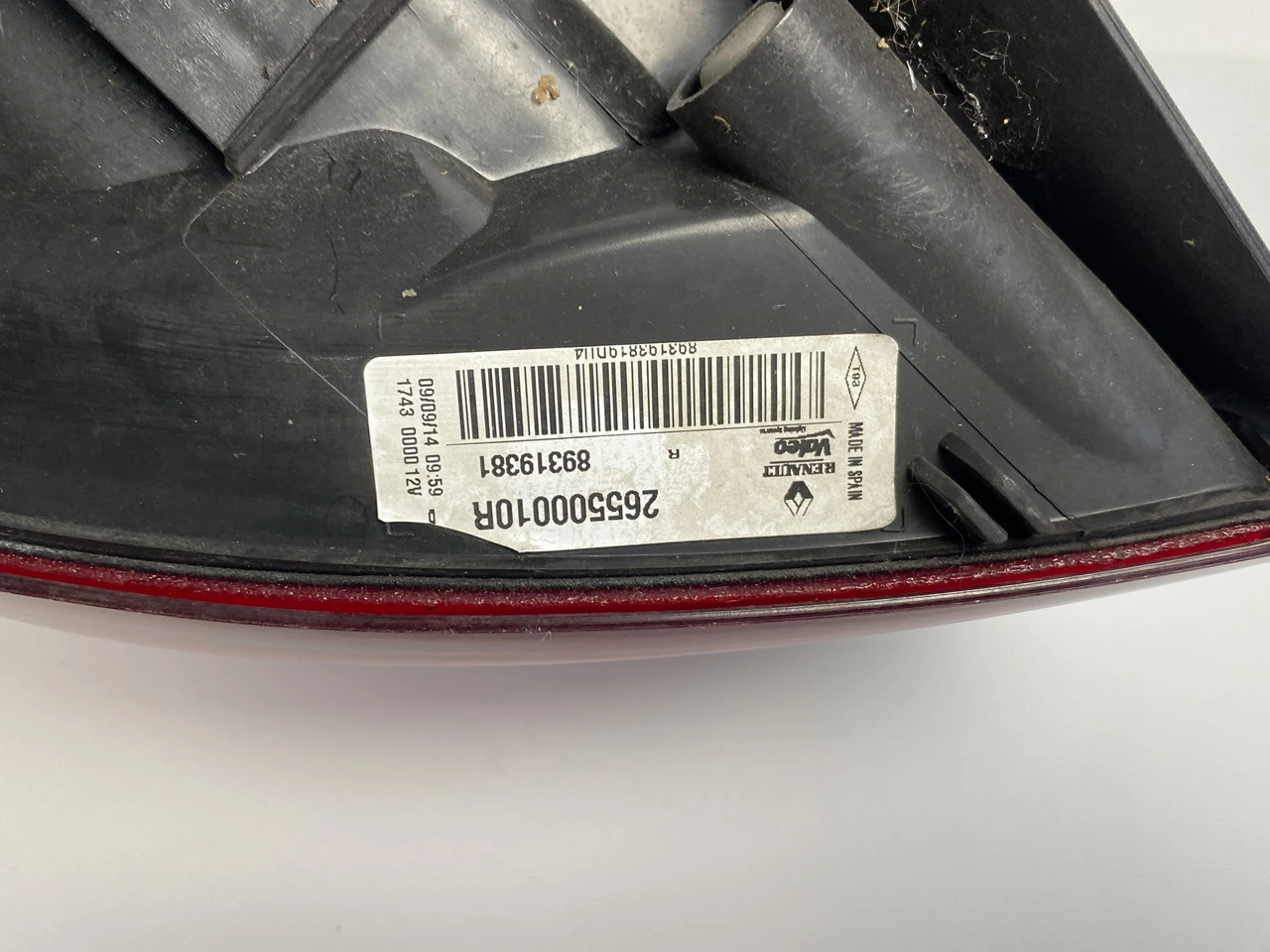 Ліхтар задній правий Renault Megane 3 2009-2016 універсал Рено Меган 3 265500010R - фото 3