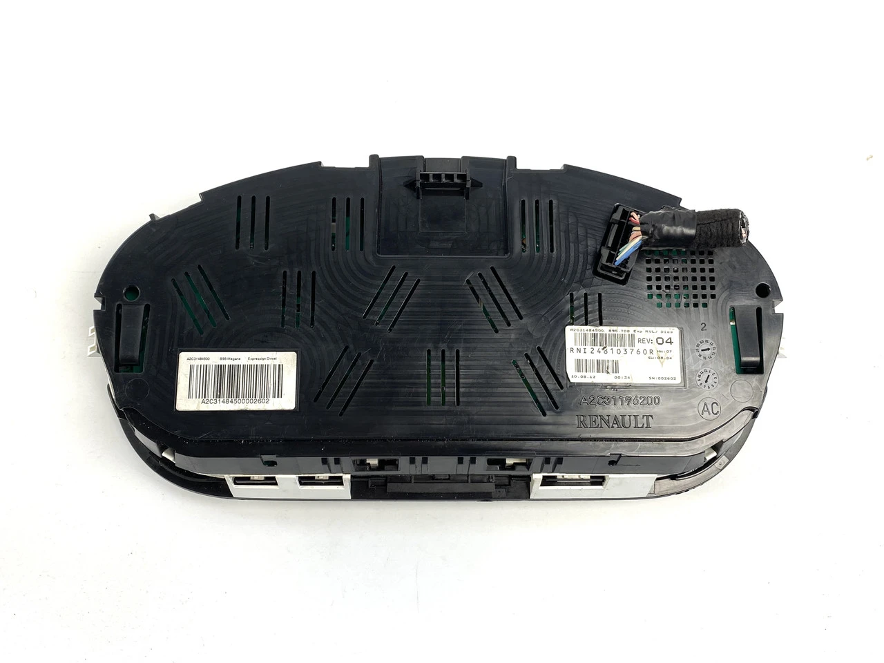 Панель приборов Renault Megane 3 1.5dCi Рено Меган 3 A2C31196200 248105260R - фото 1