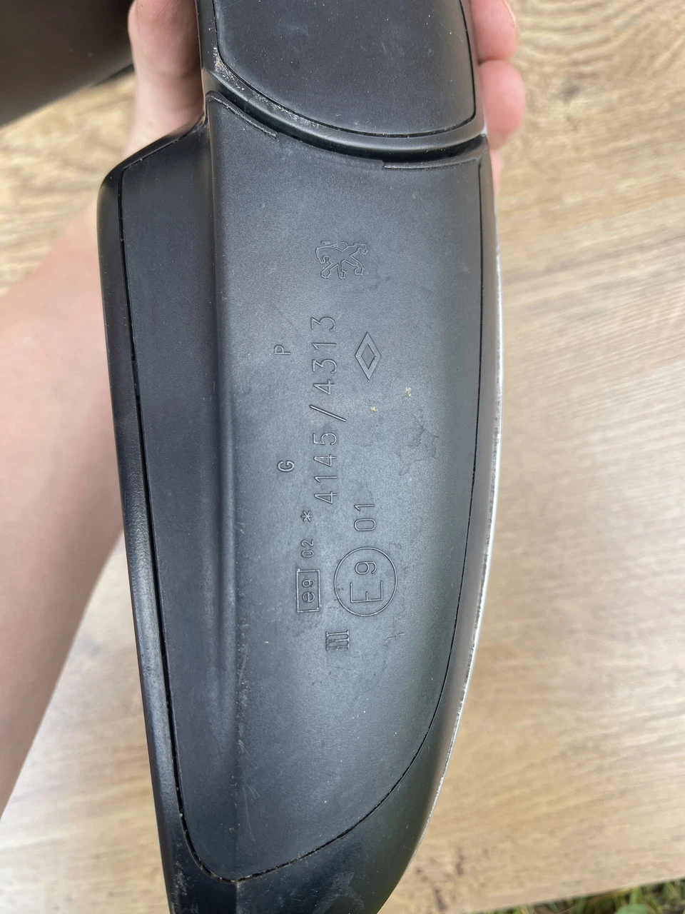 Дзеркало ліве / PEUGEOT 307 з електроскладанням 2000-2012 г. Зеркало заднего вида левое Пежо 307 cc 6+2 пін - фото 5