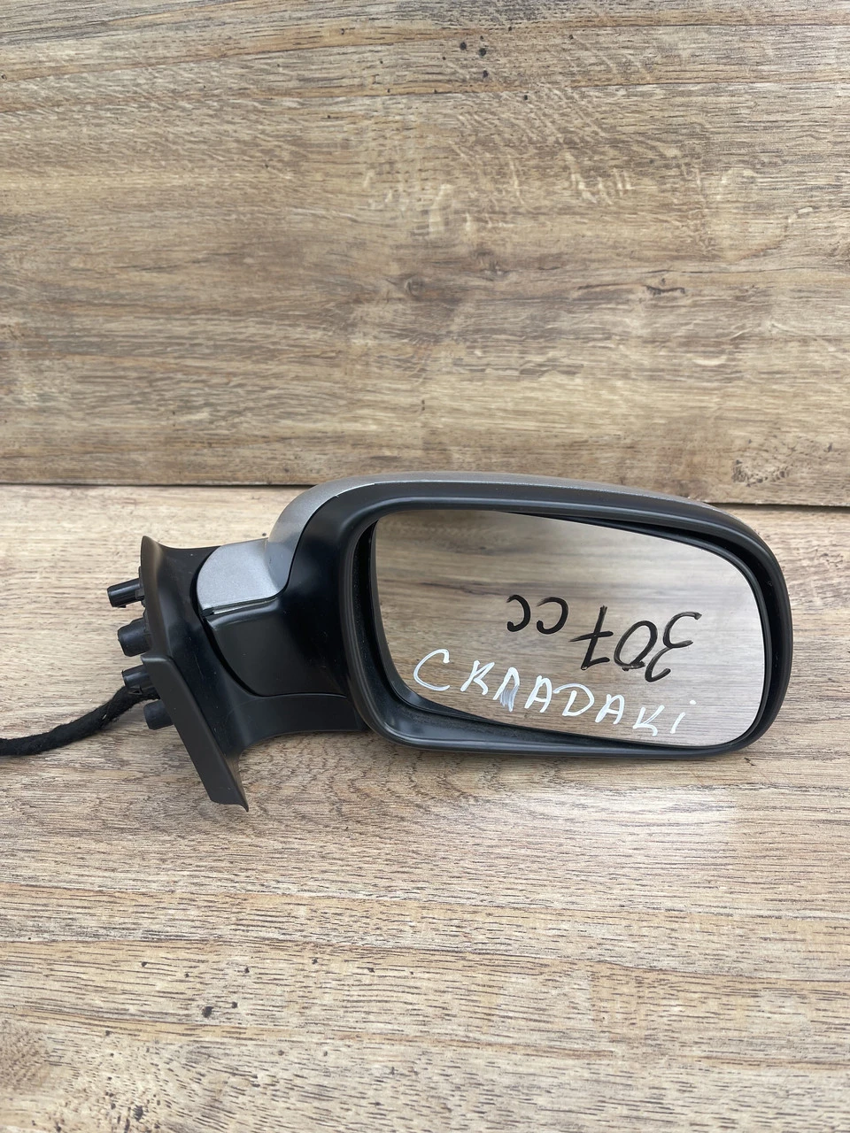 Дзеркало праве / PEUGEOT 307 з електроскладанням 2000-2012 г. Зеркало заднего вида право Пежо 307 cc 6+2 пін - фото 1