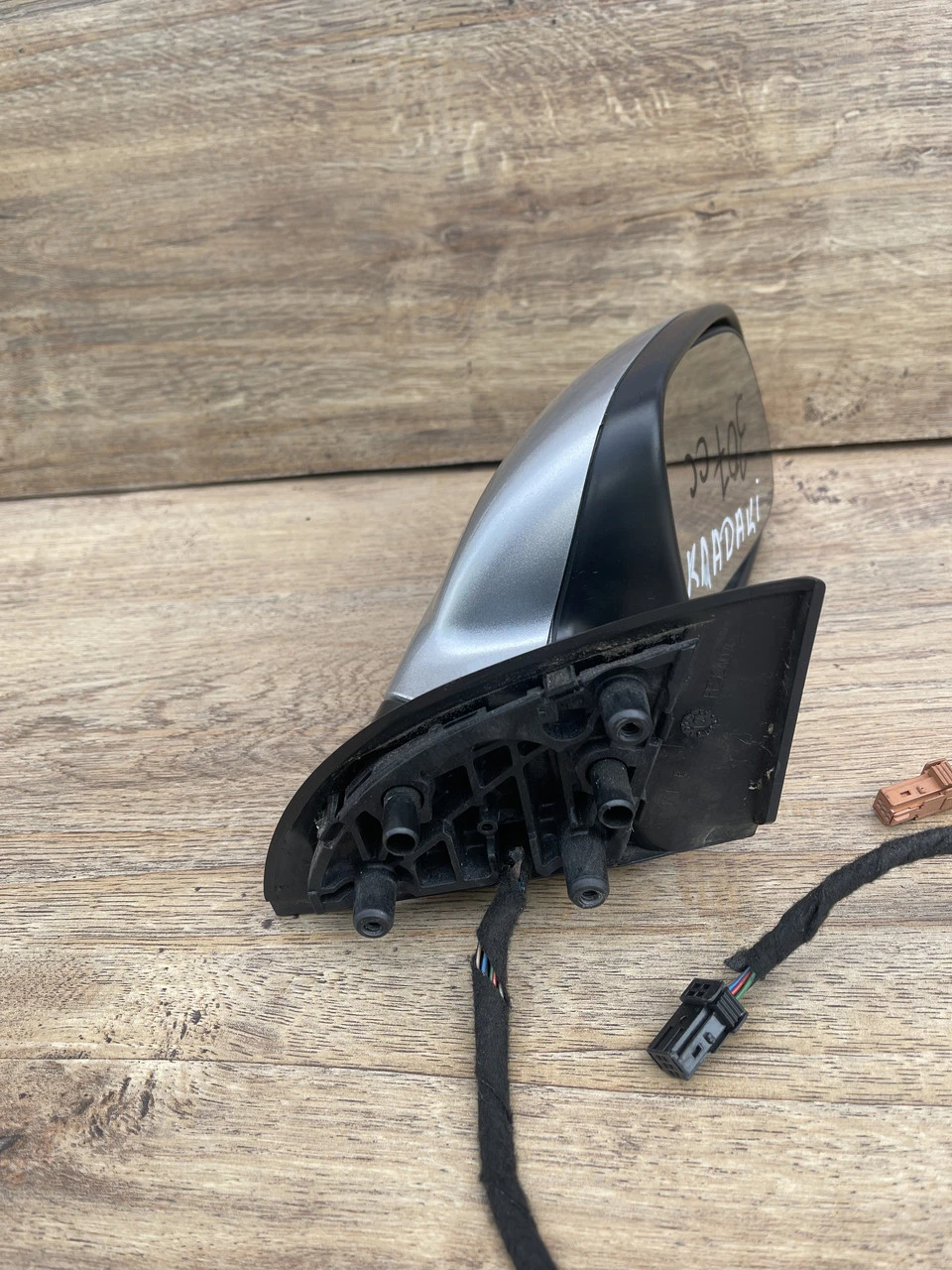 Дзеркало праве / PEUGEOT 307 з електроскладанням 2000-2012 г. Зеркало заднего вида право Пежо 307 cc 6+2 пін - фото 2