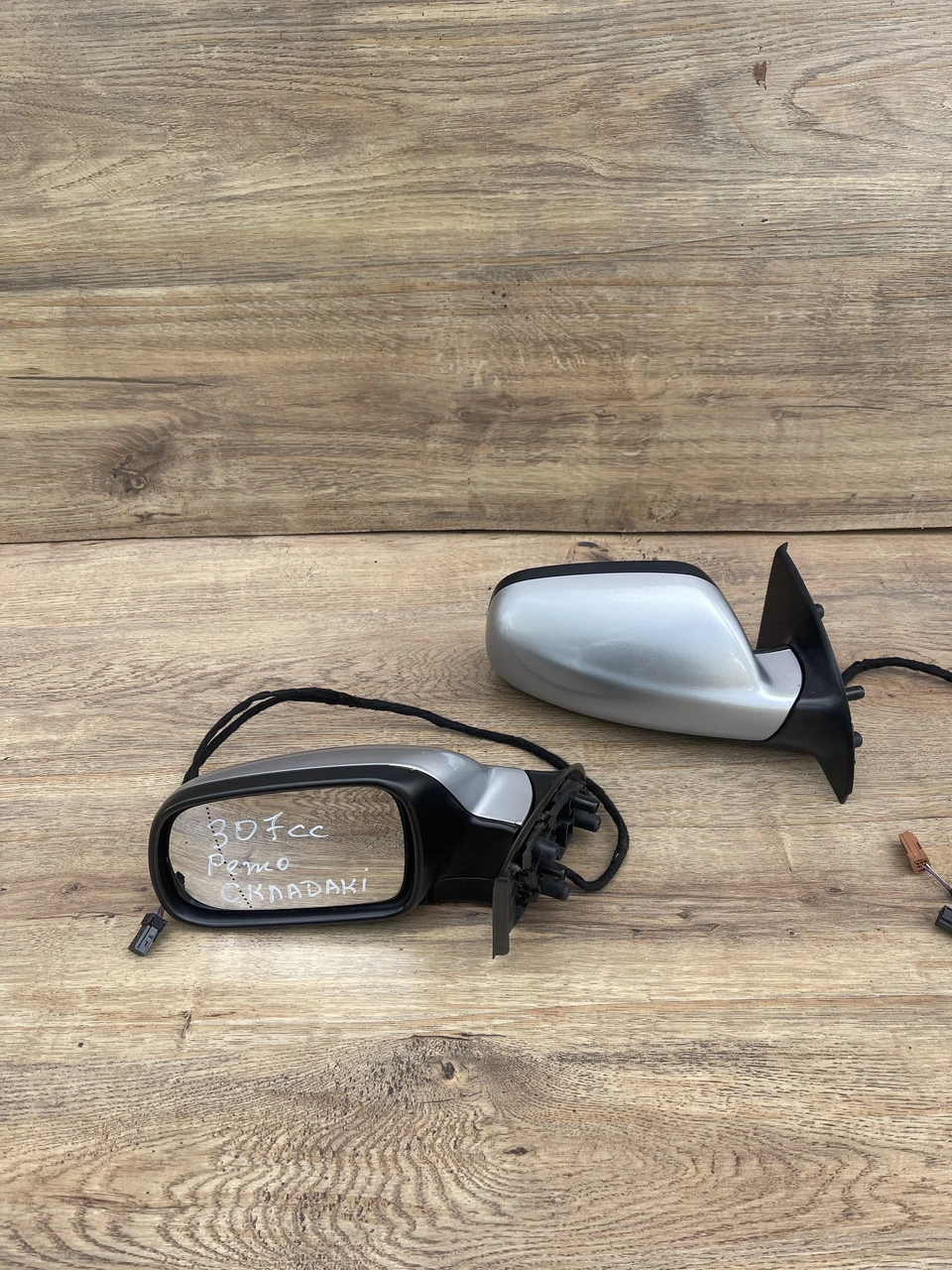 Дзеркало праве / PEUGEOT 307 з електроскладанням 2000-2012 г. Зеркало заднего вида право Пежо 307 cc 6+2 пін - фото 5
