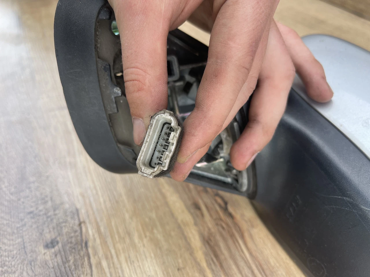 Дзеркало заднього виду ліве Fiat Punto 500 Evo 7 pin 2006-2012 Зеркало Фіат Пунто Оригінал б/у - фото 2