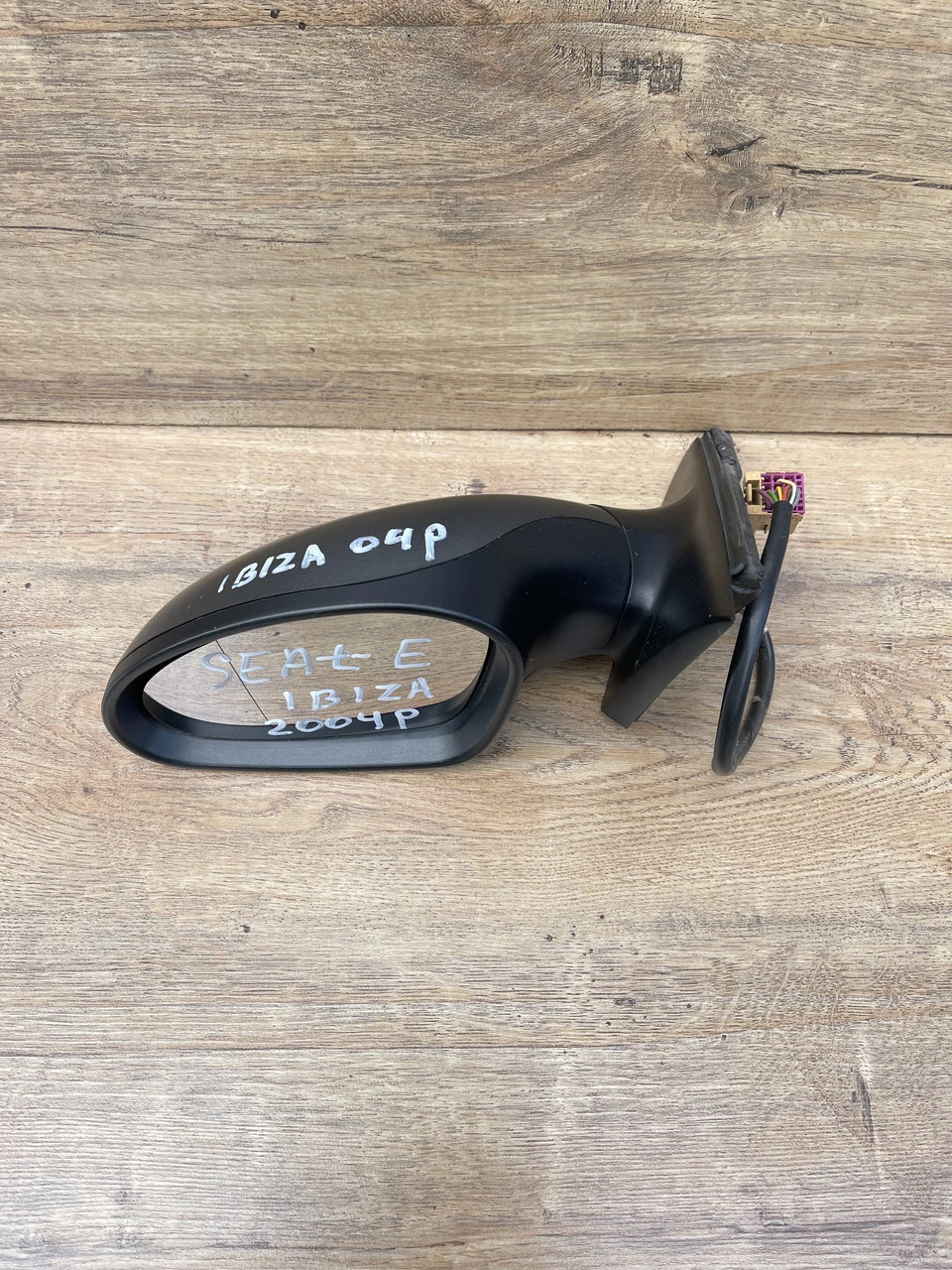 Дзеркало заднього виду (ліве) Seat Ibiza / Cordoba (Сеат Ибица / Кордоба) левое  2002-2009 б/у 9 пін - фото 3