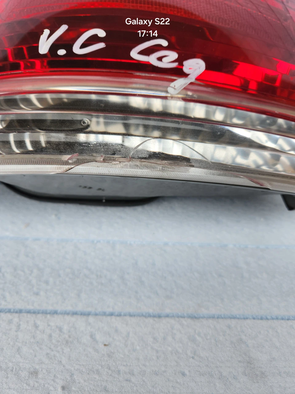 Ліхтар задній лівий Є ДЕФЕКТ Opel Vectra C седан  стоп Опель Вектра С - фото 4