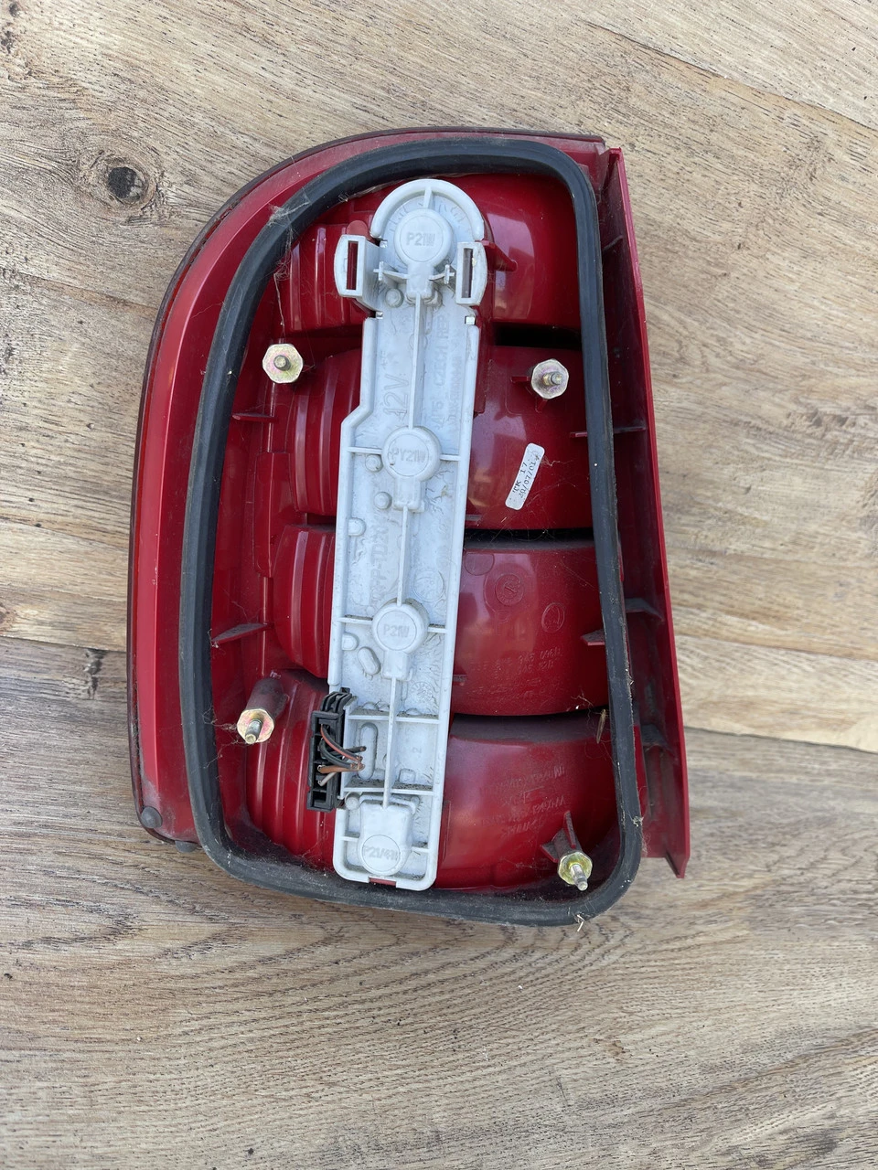 Ліхтар задній правий Skoda Fabia 99-05р хетчбек стоп Шкода Фабия - фото 3