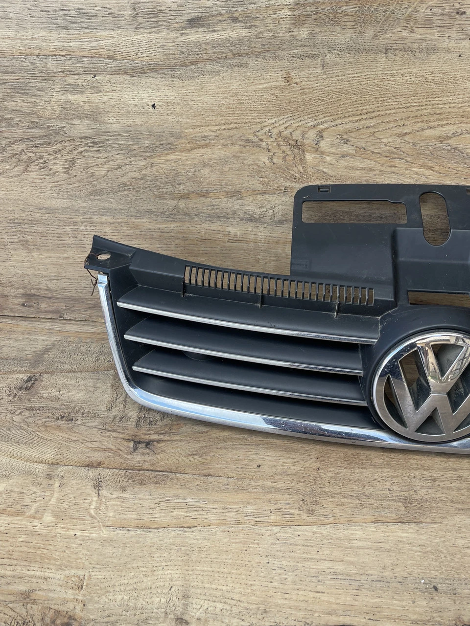 Решітка радіатора VW Polo 9N (Хром) 2005-2009 Поло 9Н - фото 1