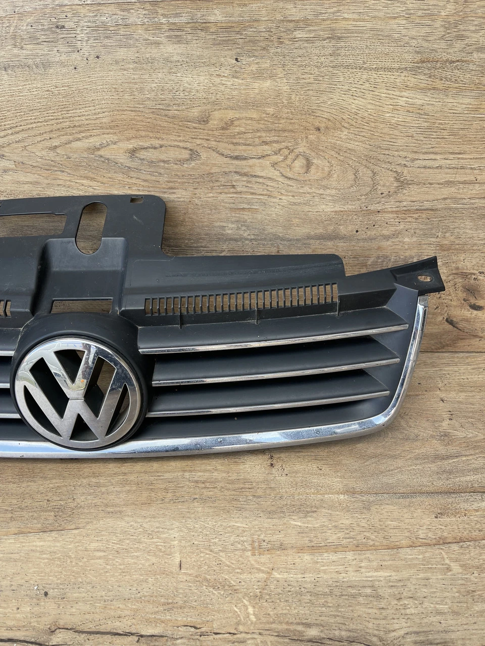 Решітка радіатора VW Polo 9N (Хром) 2005-2009 Поло 9Н - фото 2