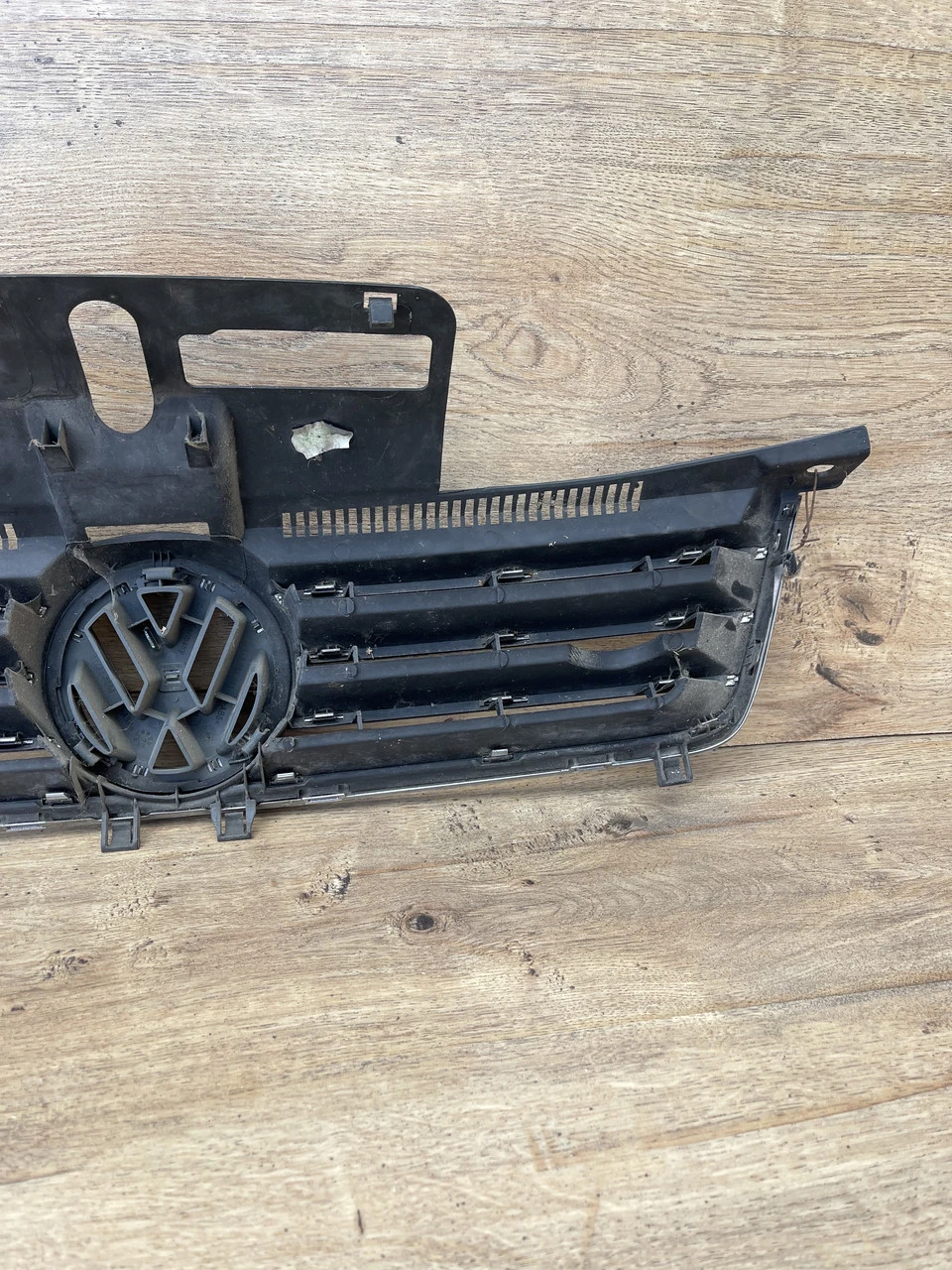 Решітка радіатора VW Polo 9N (Хром) 2005-2009 Поло 9Н - фото 6