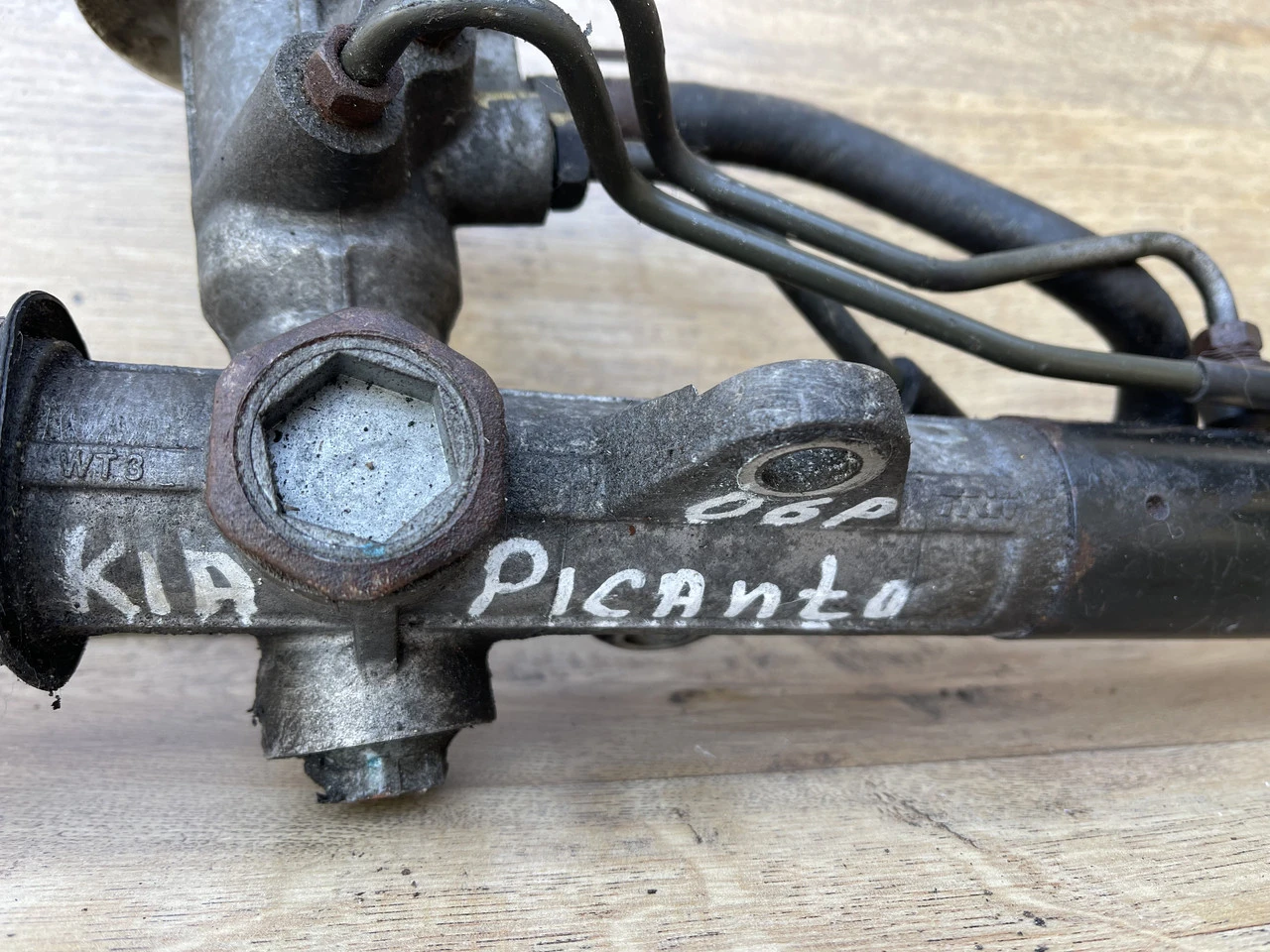 Рульова рейка Kia Picanto 2004-2011 Кіа Піканто - фото 4