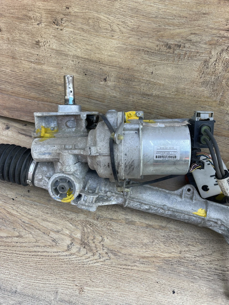 Рульова рейка з електропідсилювачем Peugeot 207 Citroen C3 Picasso 6700001531B - фото 1