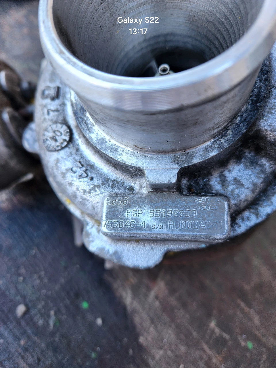 Турбіна Opel Astra H 1.9 cdti 110кw Вектра С Опель Астра H 1.9 55196853 - фото 2