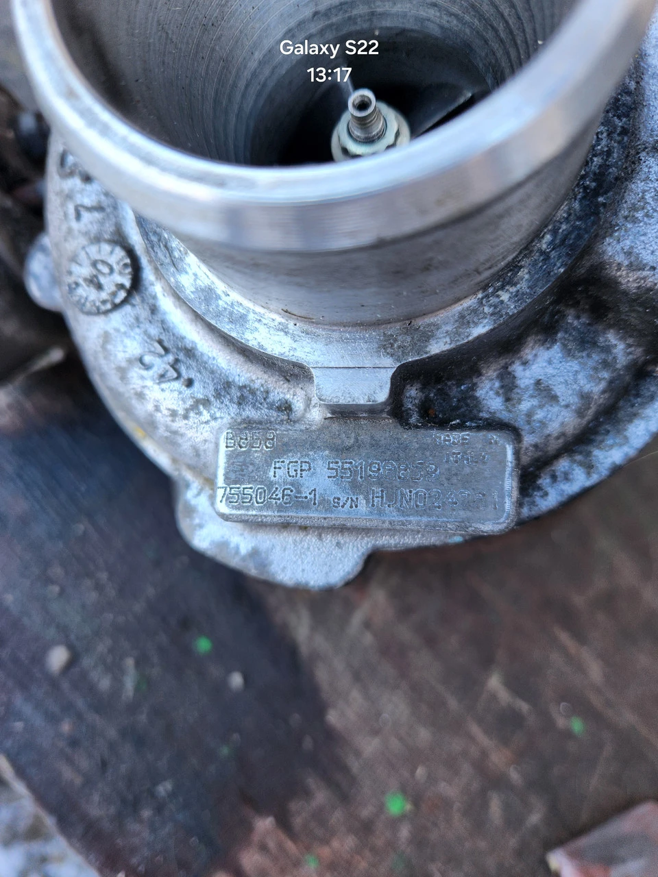 Турбіна Opel Astra H 1.9 cdti 110кw Вектра С Опель Астра H 1.9 55196853 - фото 5