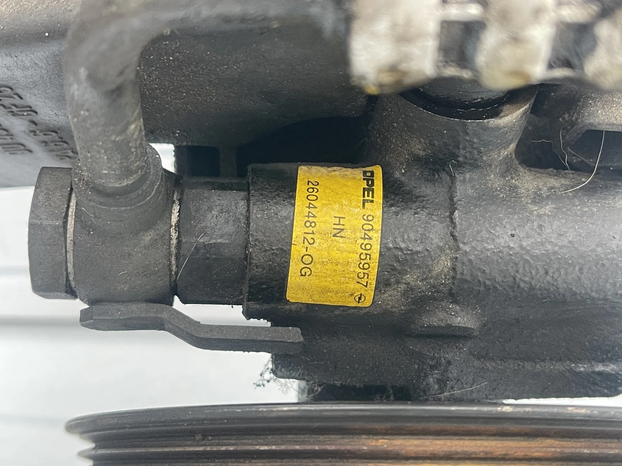 Насос гідропідсилювача Opel Vectra B ГУР Опель Вектра Б 90495957 - фото 3