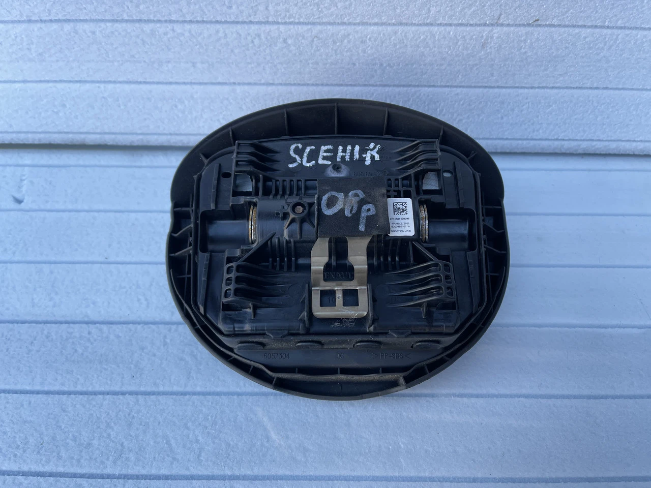 Airbag Renault Scenic 2 подушка безпеки водія 2006-2009 Рено Сценік 2 8200485101 - фото 3