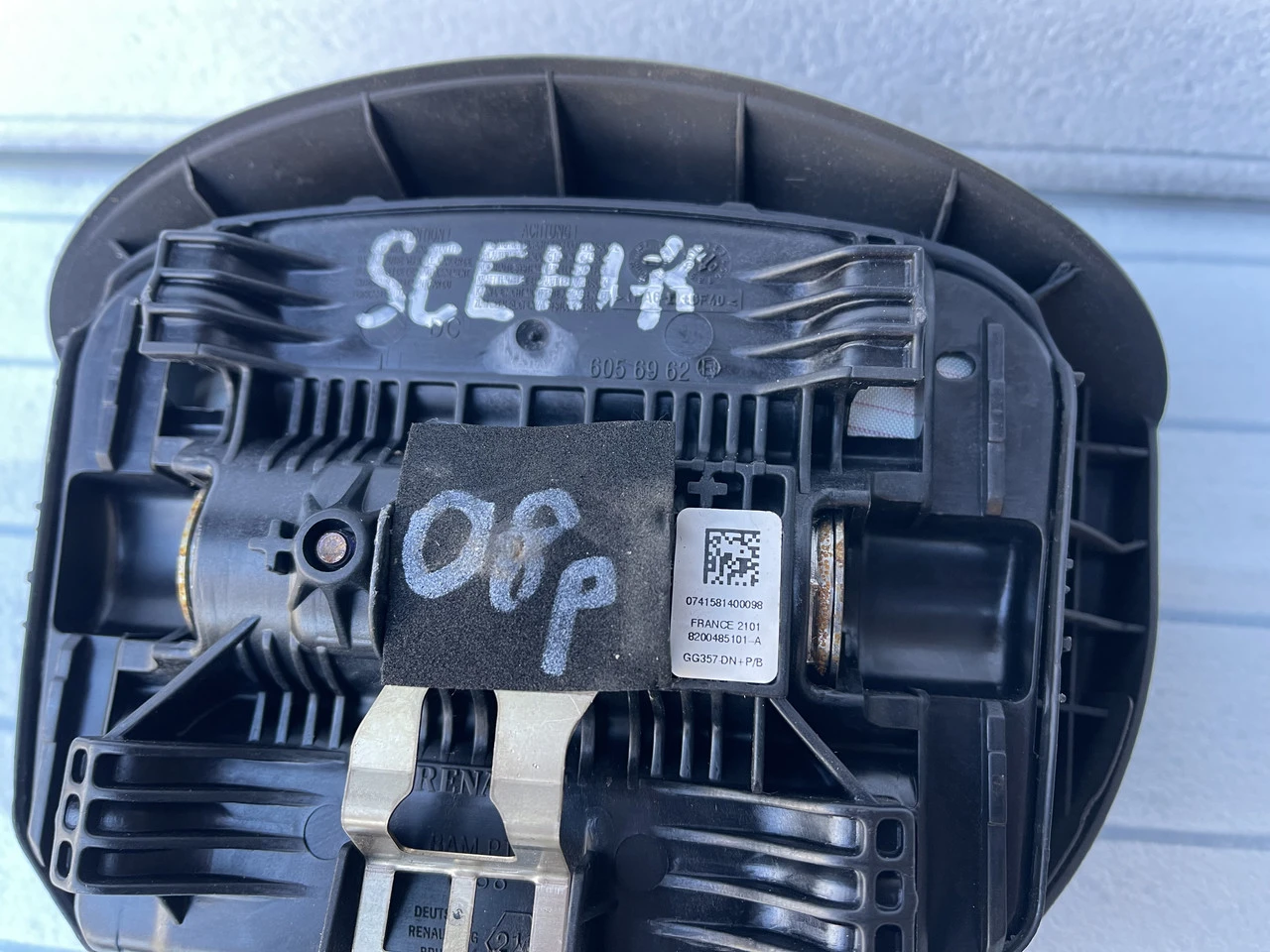 Airbag Renault Scenic 2 подушка безпеки водія 2006-2009 Рено Сценік 2 8200485101 - фото 4