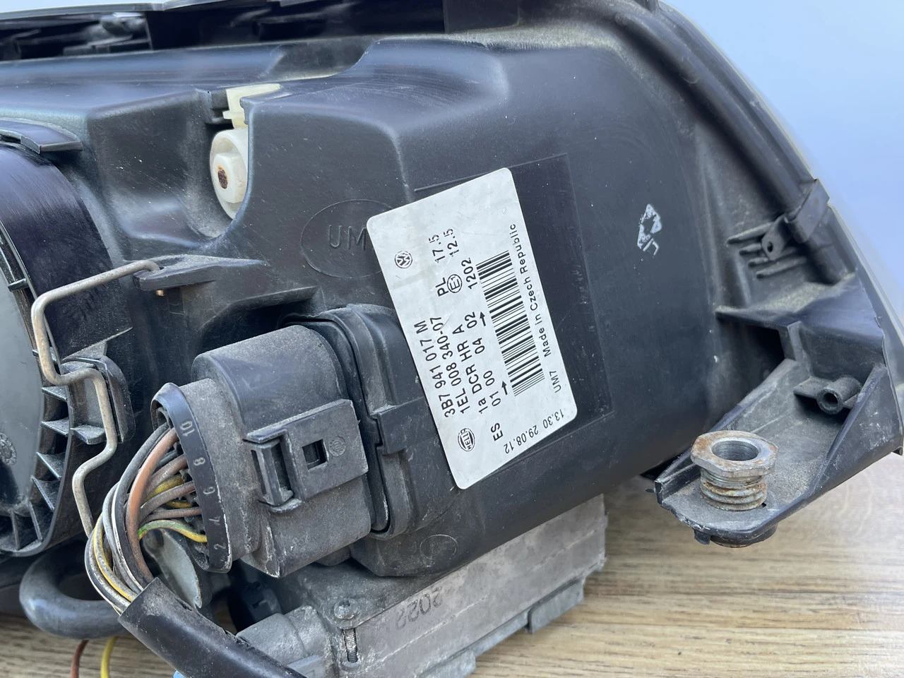 Фара ліва VW Passat B5+ Xenon 2000-2005 Фольксваген Пасат Б5+ 3B7941017M - фото 3