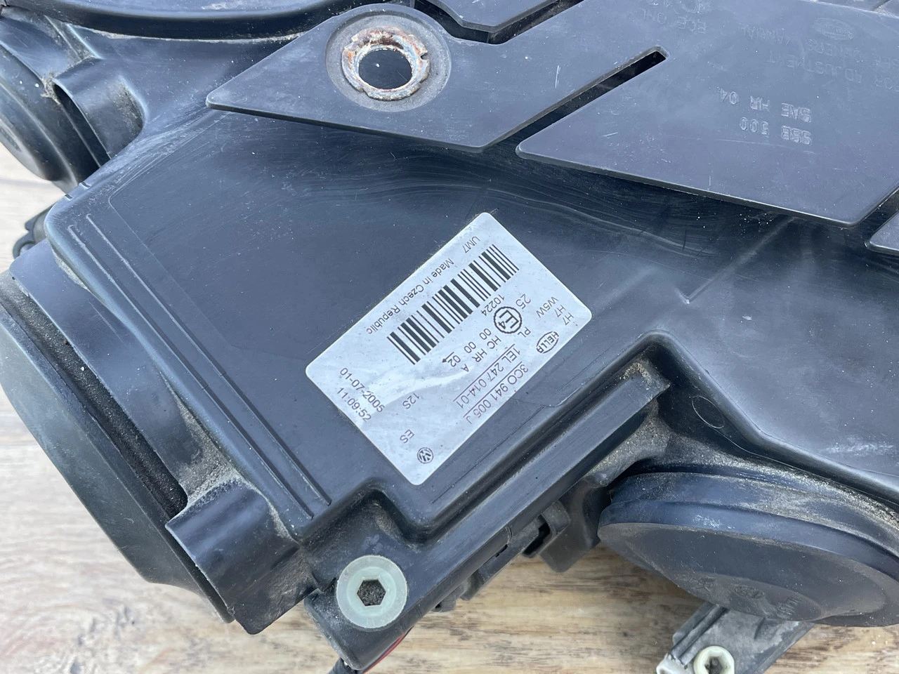 Фара передня ліва VW Passat 2005-2010 B6 Фольксваген Пасат Б6 3C0941005J - фото 2