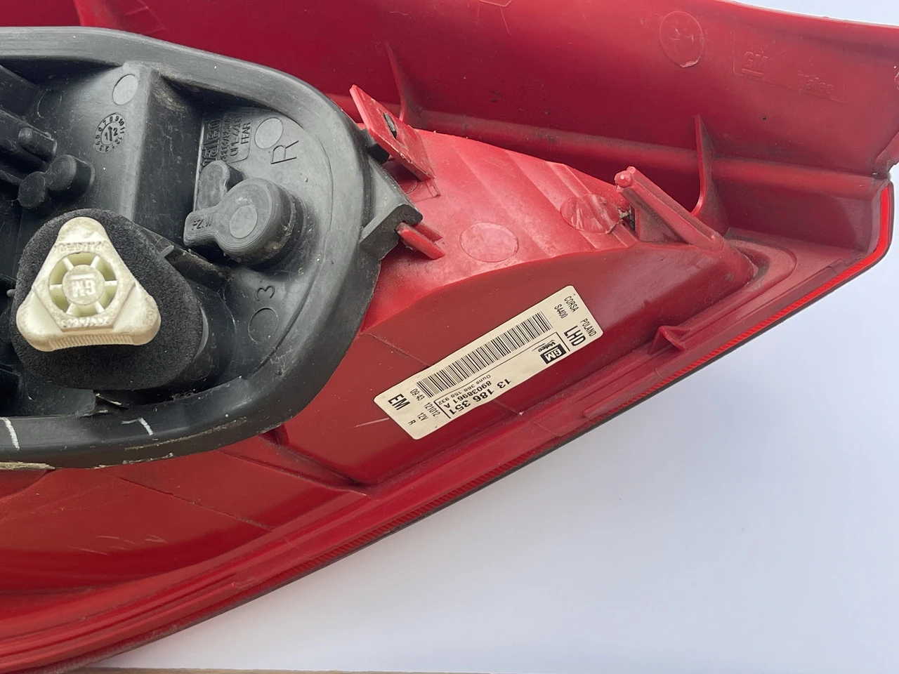 Ліхтар задній правий Opel Corsa D 2006-2014 правый стоп фонарь Опель Корса Д 13186350 - фото 3