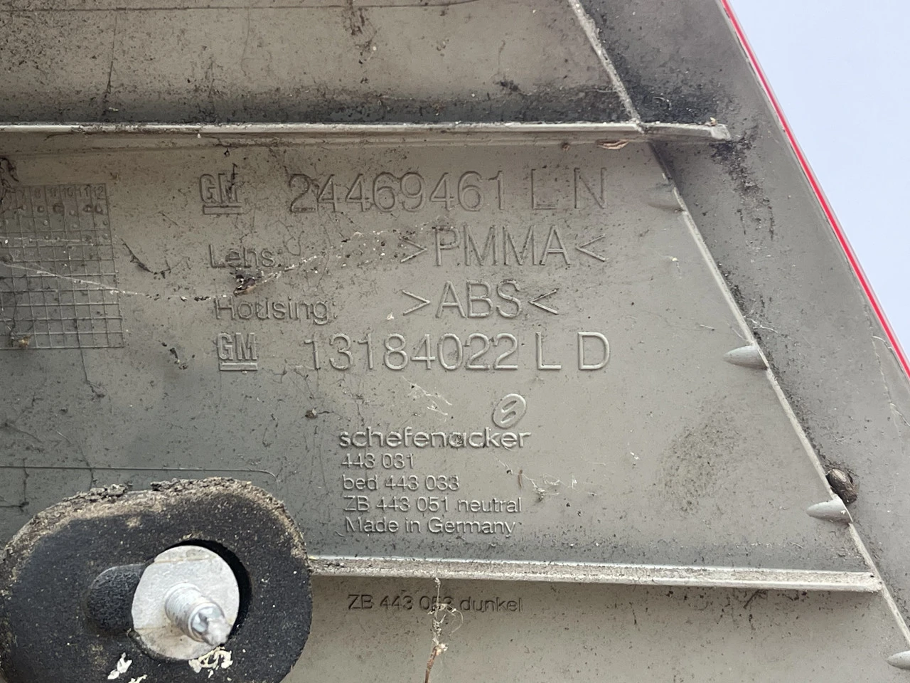 Ліхтар задній лівий Opel Vectra C 2002-2008 універсал ліхтар стоп левый Опель Вектоа Ц 24469461 - фото 2