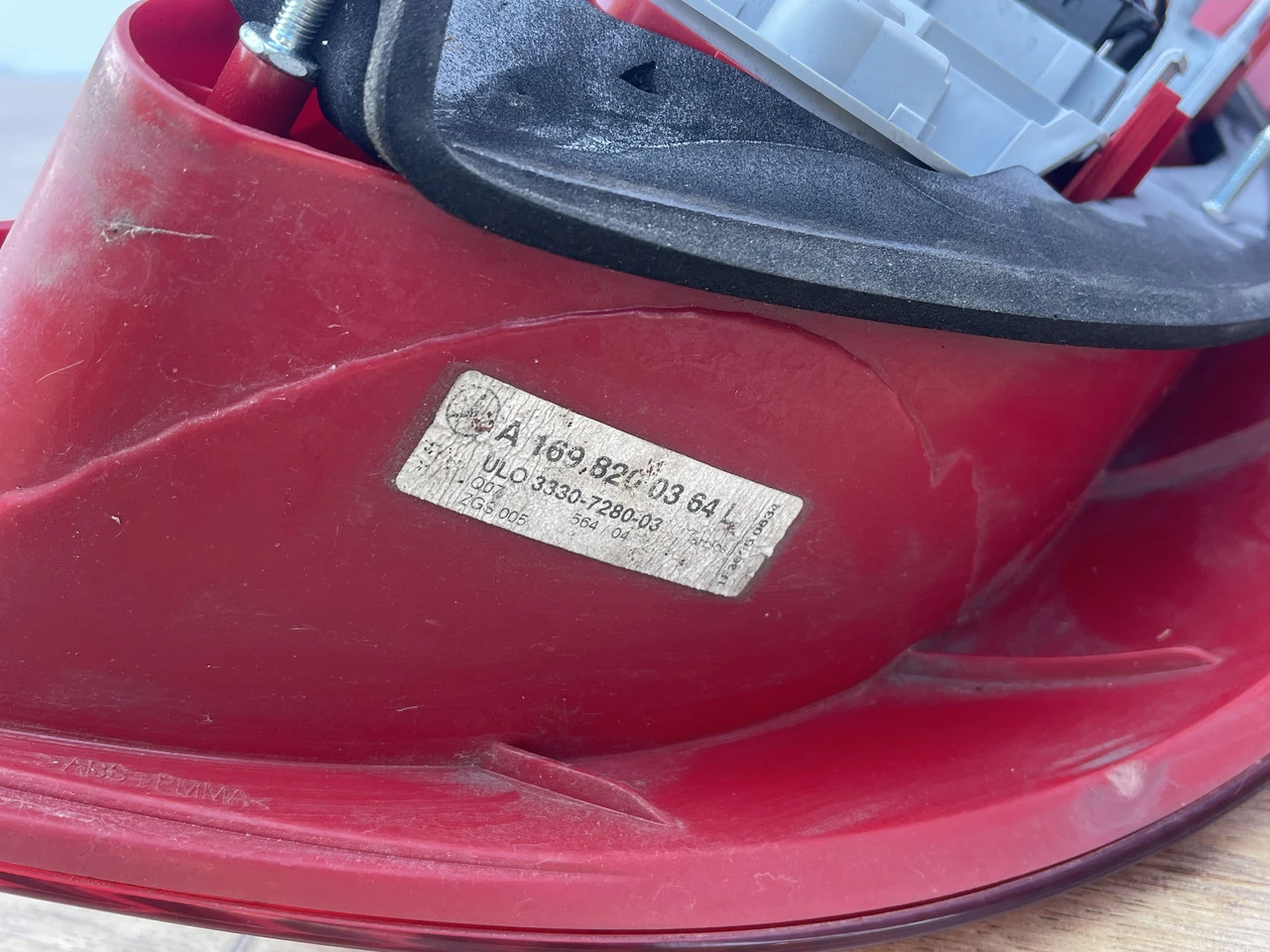 Ліхтар задній лівий Mercedes A-klas W169 2004-2012 стоп фонарь левый Мерседес А-клас 169 A1698200364L - фото 2