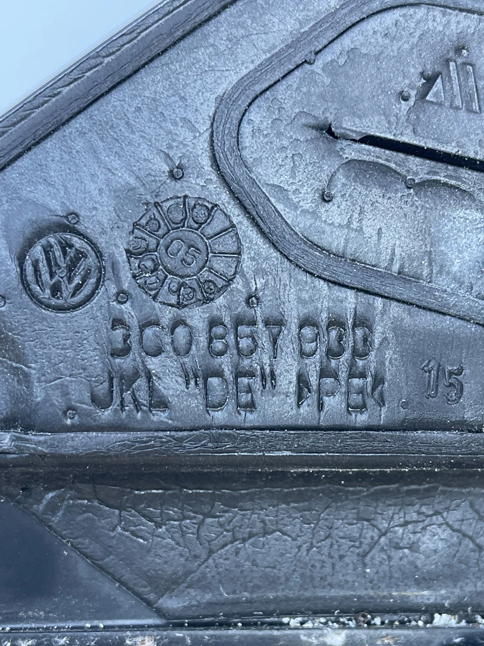 Зеркало левое VW Passat B6 6пин 2005-2010р левое зеркало Пассат Б6 3C0857933 - фото 4