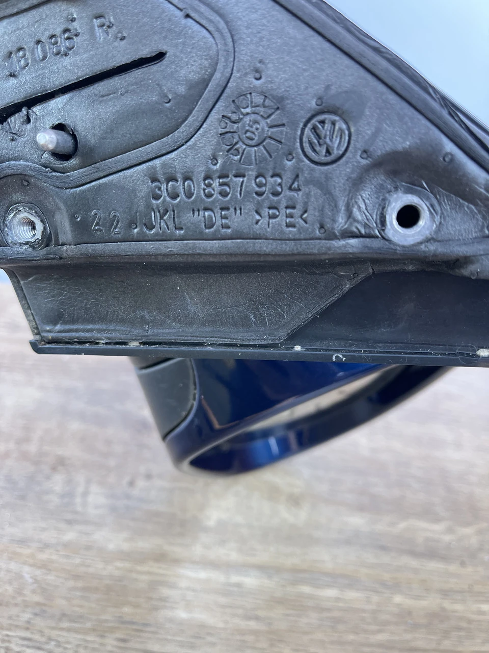 Зеркало правое VW Passat B6 6пин LD50 2005-2010р правое зеркало Пассат Б6 3C0857934 - фото 4