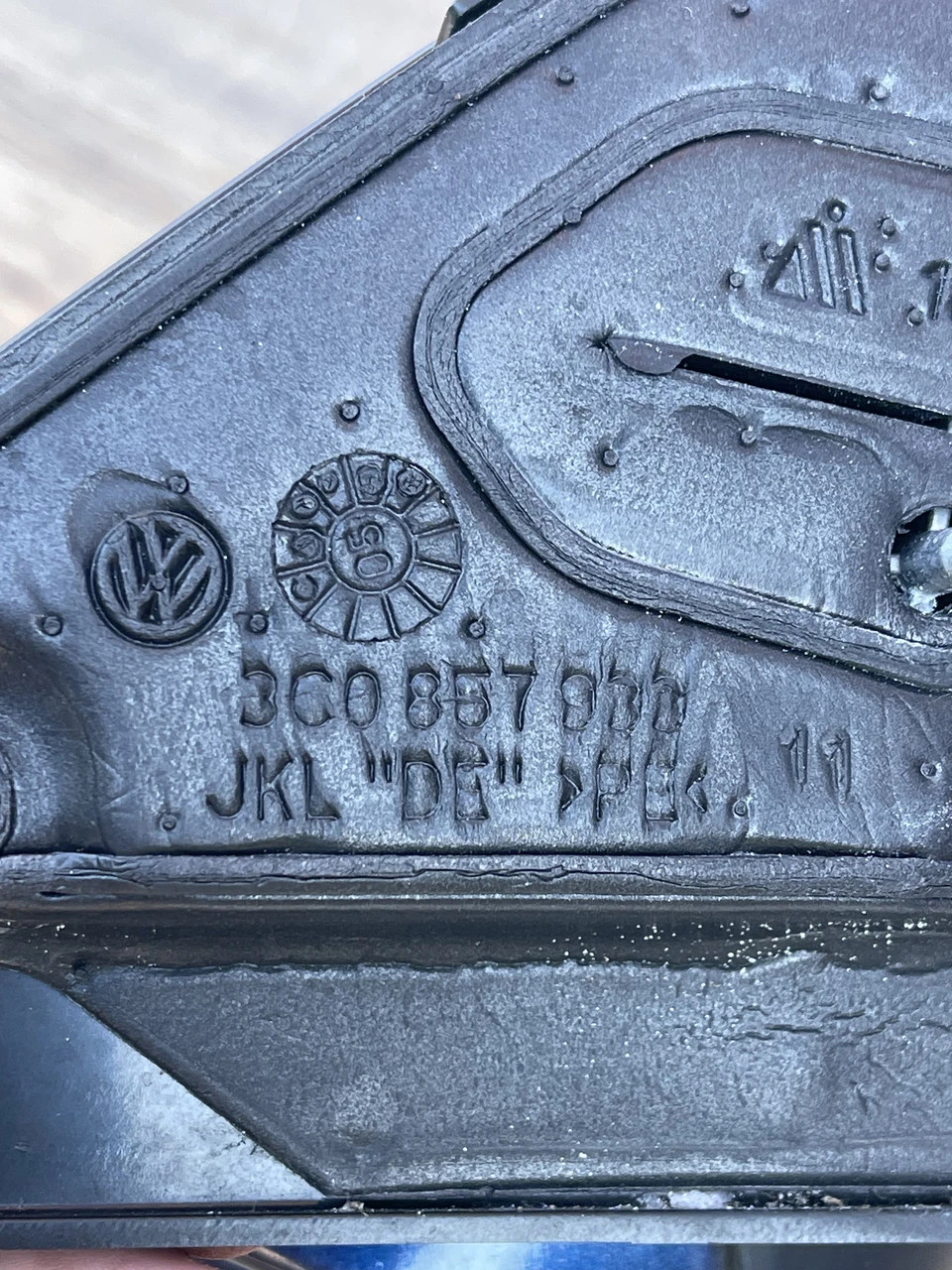 Зеркало левое VW Passat B6 6пин LD50 2005-2010р левое зеркало Пассат Б6 3C0857933 - фото 4