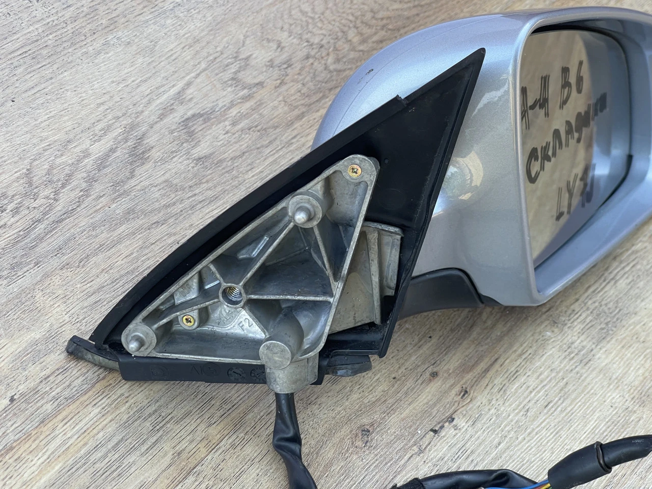 Зеркало правое Audi A4 B6 10пин 2000-2004 правое зеркало с электроскладкой Ауди А4 Б6 - фото 5
