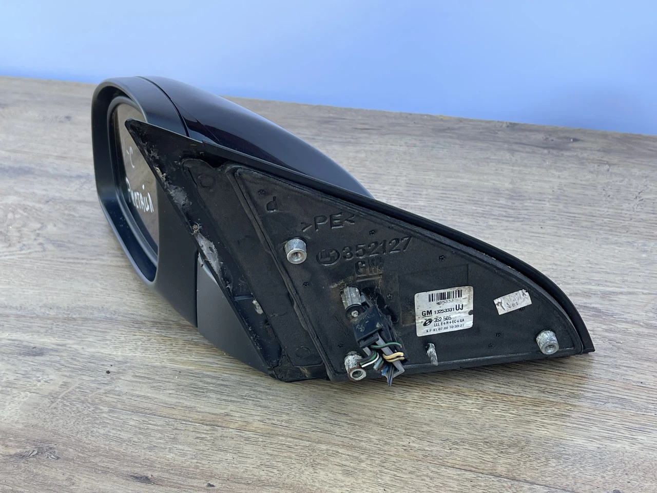 Дзеркало ліве Opel Vectra C 12пін 2002-2005 зеркало левое Опель Вектра С дорестайл 13253331 - фото 4