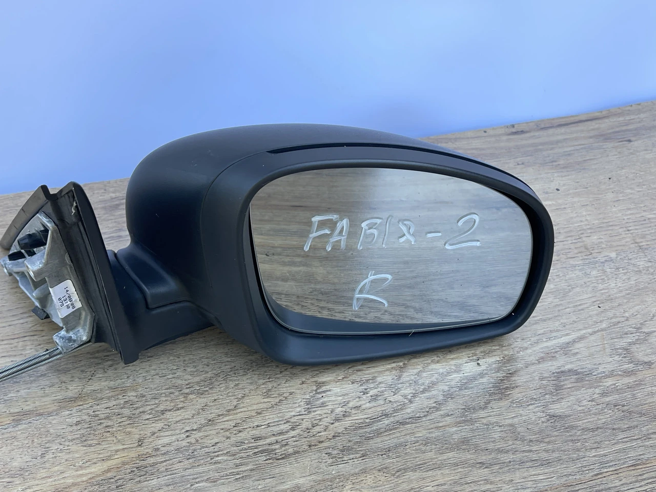 Зеркало правое Skoda Fabia 2 механическое 2007-2010 львое зеркало Шобья 2 - фото 2