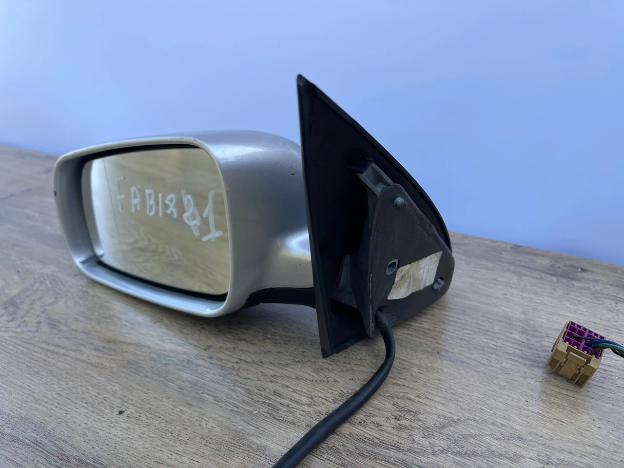Дзеркало заднього виду ліве Skoda Fabia 1 5пін зеркало левое Шкода Фабия 1 - фото 3