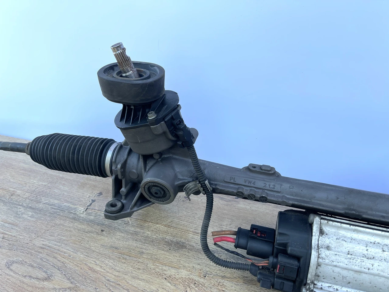 Рулевая рейка електро VW Golf 5 2007-2009 Фольксваген Гольф 5 1K1423051DM 1K0909144E - фото 2