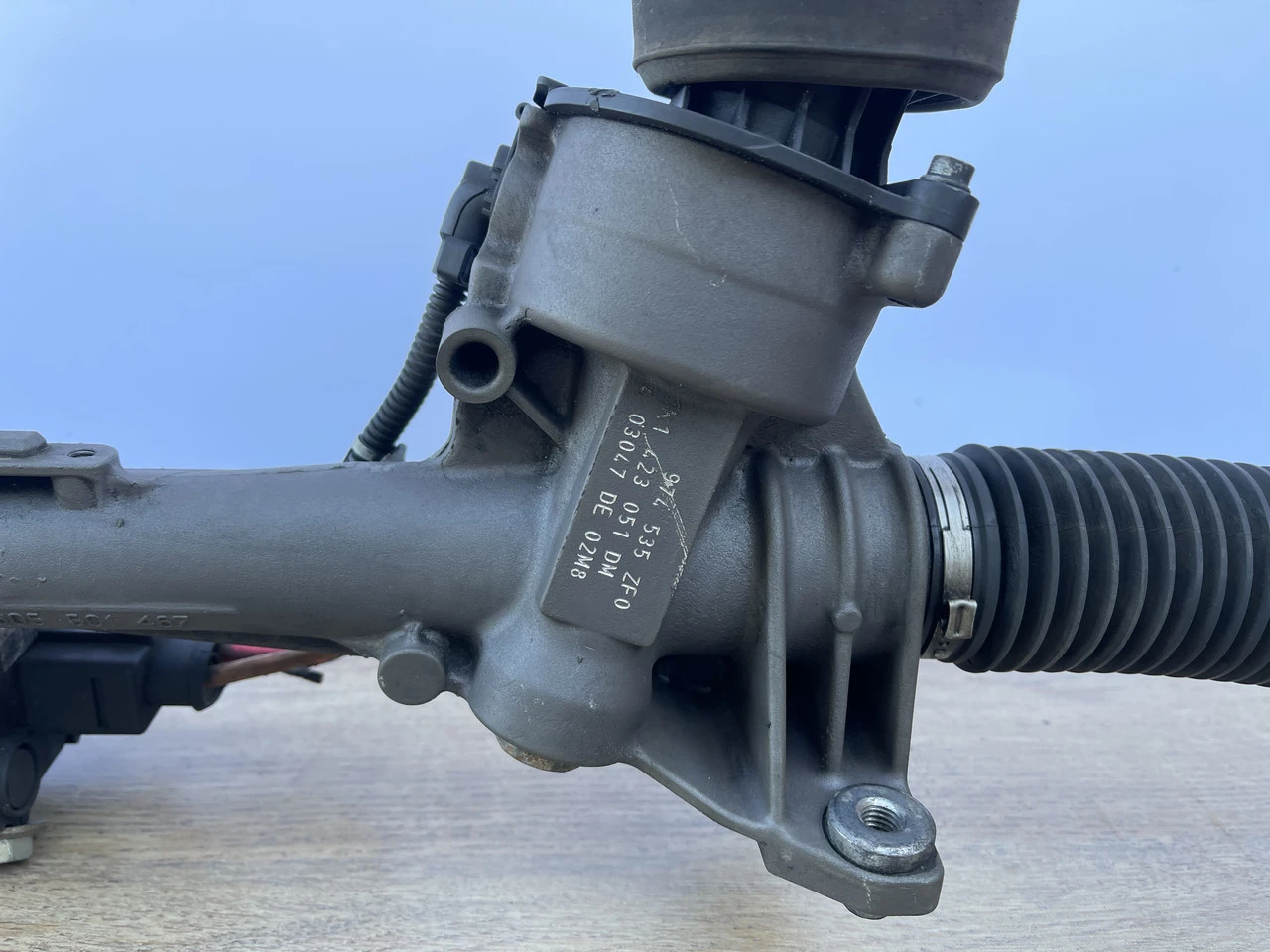 Рулевая рейка електро VW Golf 5 2007-2009 Фольксваген Гольф 5 1K1423051DM 1K0909144E - фото 4