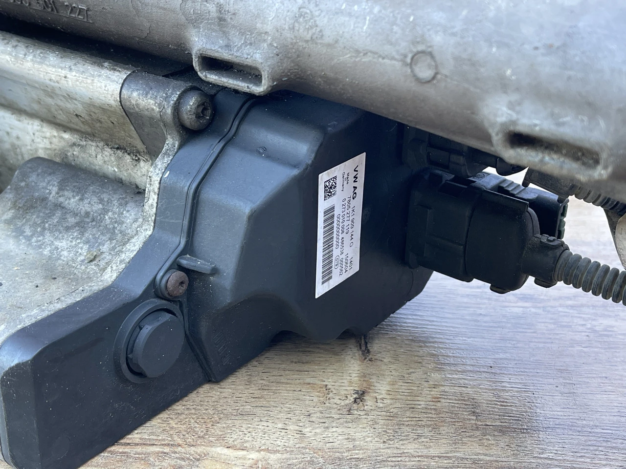 Рулевая рейка електро VW Passat B6 2005-2010 Фольксваген Пасат Б6 1K1423051BJ 1K1909144G - фото 3