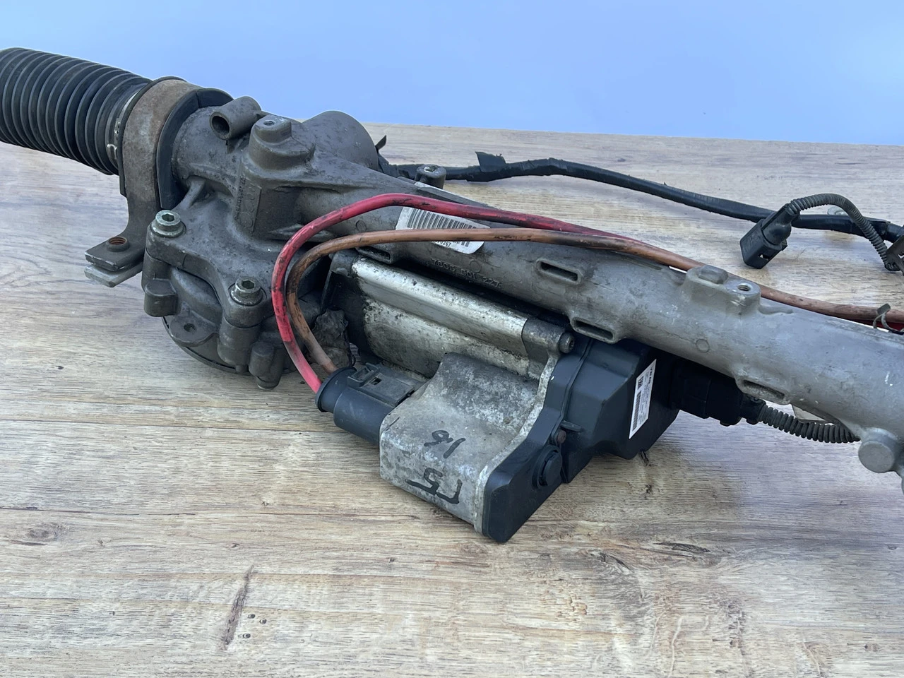 Рулевая рейка електро VW Passat B6 2005-2010 Фольксваген Пасат Б6 1K1423051BJ 1K1909144G - фото 4