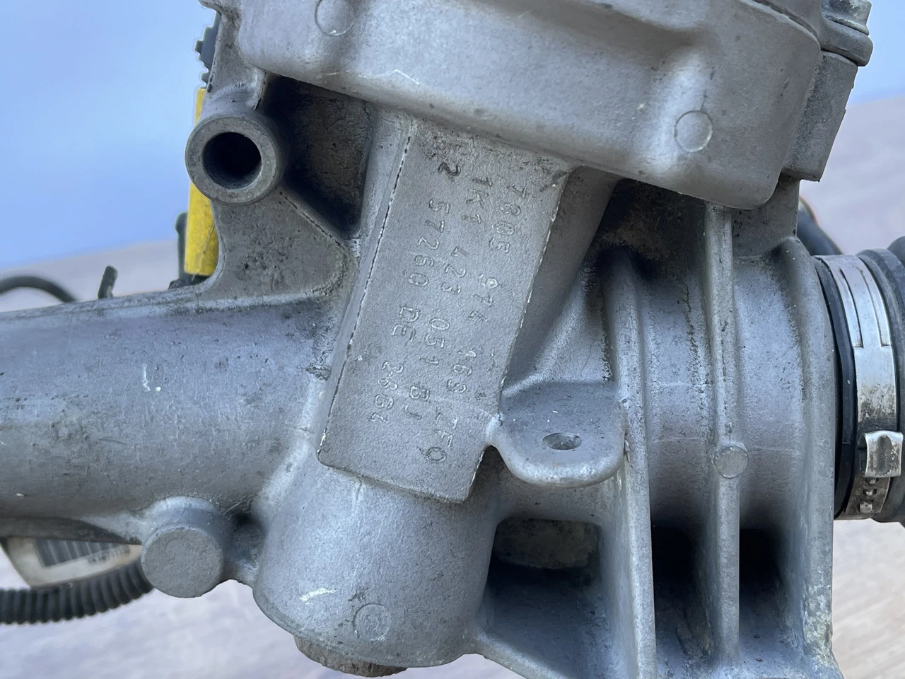 Рулевая рейка електро VW Passat B6 2005-2010 Фольксваген Пасат Б6 1K1423051BJ 1K1909144G - фото 5