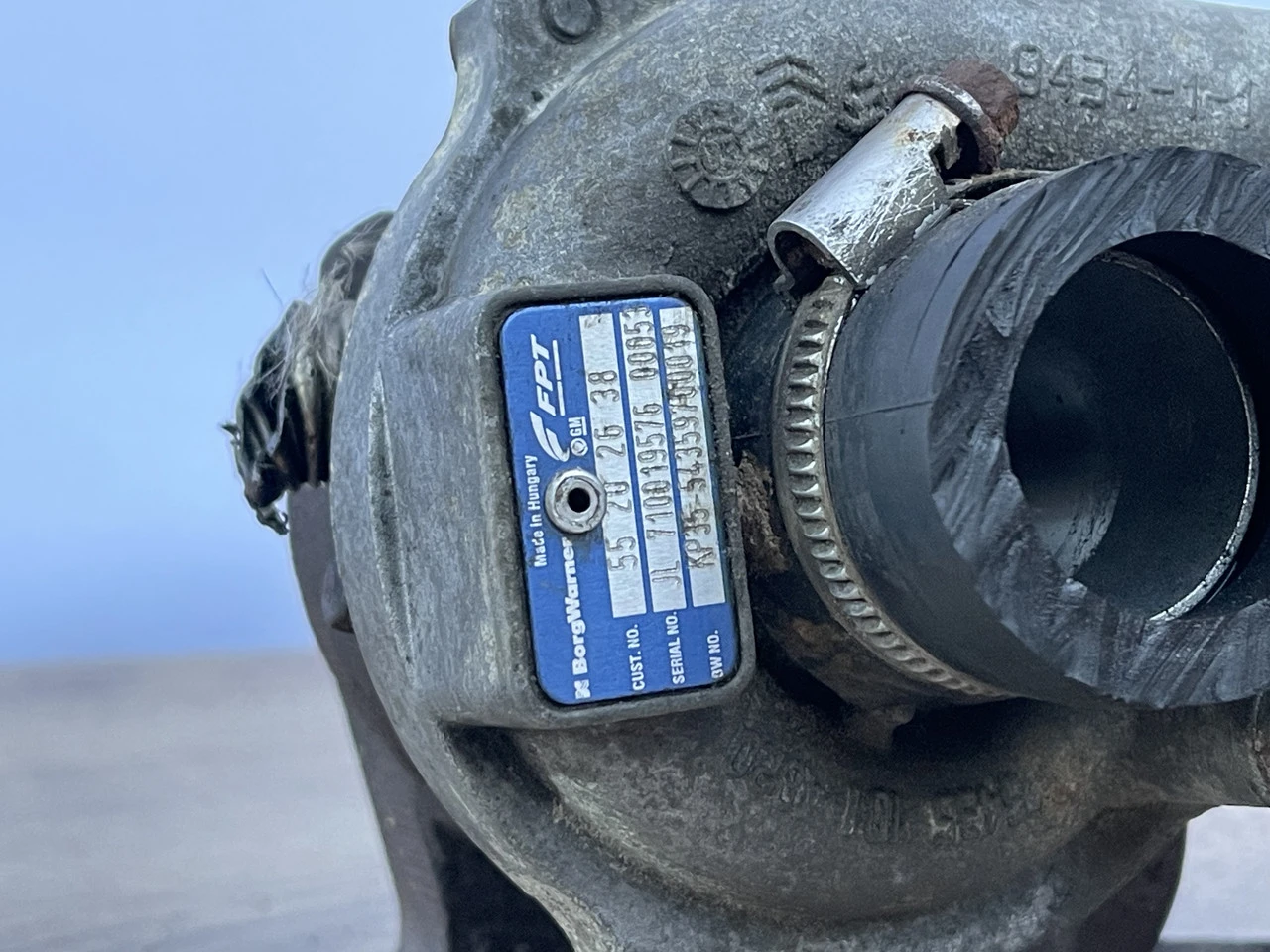 Турбіна Opel Combo C 1.3CDTI 2001-2011 Опель Комбо 55202638 - фото 1